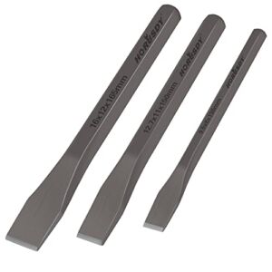 HORUSDY 3-Piece Heavy Duty Cold Chisels Set, 3/8 in, 1/2 in, 5/8 in