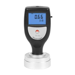 RaeSung WA-60A Food Water Activity Meter Digital Moisture Meters Smart Moisture Tester for Fruit Vegetable Measuring Range 0~1.0aw, Black