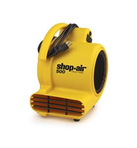 Shop-Vac 1032005 Shop-Air, 500 CFM Air Mover, Heavy-Duty Plastic Construction, (1-Pack)