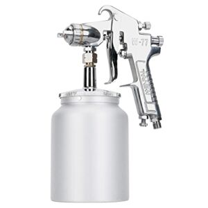 Professional Siphon Spray Gun with 1000cc Cup, 3.0mm Nozzle, for Furniture Automobile Repair