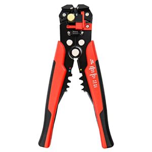 YIYITOOLS Wire Stripping Tool, Self-adjusting 8-Inch Automatic Wire Stripper/Cutting Pliers Tool for Wire Stripping, Cutting, Crimping 10-24 AWG (0.2~6.0mm²),XT-1-002