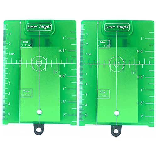 Laser Targets , YOTOM 2 Pack Magnetic Floor Target Plate with Stand for Green Beam Laser Level | The Storepaperoomates Retail Market - Fast Affordable Shopping