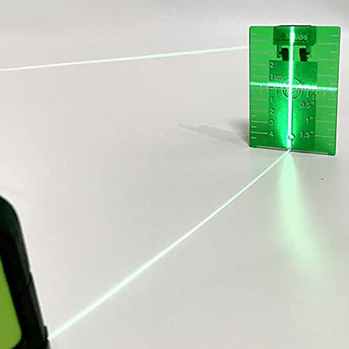 Laser Targets , YOTOM 2 Pack Magnetic Floor Target Plate with Stand for Green Beam Laser Level | The Storepaperoomates Retail Market - Fast Affordable Shopping