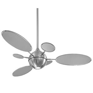Minka Aire F596L-BN Cirque 54″ Ceiling Fan with LED Light Kit and Wall Control in Brushed Nickel