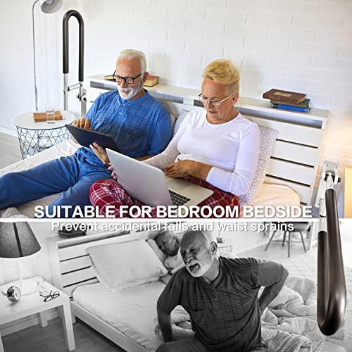 1 Pack Flip Up Grab Bar for Bathroom, Toilet Safety Rail for Elderly, Toilet Grab Bar for Elderly for Wall, 24 Inch Non-Skid Toilet Handicap Grab Bar Handicap Rail for Home Hotel Disabled Pregnant | The Storepaperoomates Retail Market - Fast Affordable Shopping