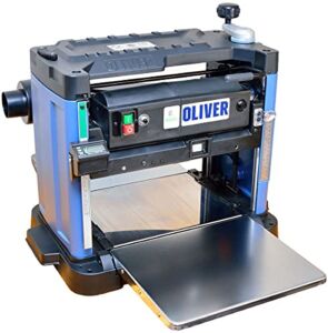 Oliver 12-1/2″ Thickness Planer with BYRD Shelix Cutterhead and Wixey DRO