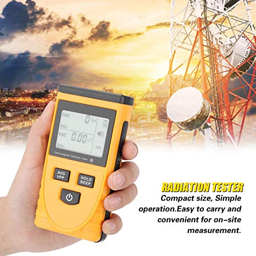 Radiation Tester, Electromagnetic Radiation Detector Practical Large LCD Display Screen for Test Magnetic Field Radiation for Test Magnetic Field | The Storepaperoomates Retail Market - Fast Affordable Shopping