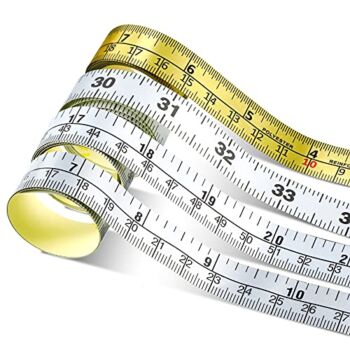 4 Size Workbench Ruler Adhesive Backed Tape Measure Waterproof Sticky Measuring Tape in 60 Inches/ 152 cm, 24 Inches/ 61 cm, 12 Inches/ 30 cm, 40 Inches/ 101 cm Ruler for Work | The Storepaperoomates Retail Market - Fast Affordable Shopping