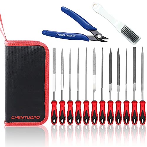 Small File Set, Needle Diamond Files 14PCS, 6 Steel Files & 6pcs Jewlers Files for Precision Metal File Work , Wood, Jewelry, Model, DIY and Nearly All Uses. Free Bonus: Cutter | The Storepaperoomates Retail Market - Fast Affordable Shopping