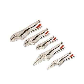Crescent 5 Pc. Curved and Long Nose Locking Plier Set – CLP5SETN-08 | The Storepaperoomates Retail Market - Fast Affordable Shopping