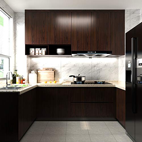 Dark Brown Wood Grain Contact Paper Thick Walnut Wood Wallpaper Peel Stick Black Walnut Wood Look Wall Paper Removable Adhesive Waterproof Wall Covering Decoration Countertop Table Counter Vinyl Wrap | The Storepaperoomates Retail Market - Fast Affordable Shopping