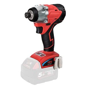 YEX-BUR Cordless Drill Electric Impact Driver Power by Milwaukee 18V Lithium Ion, 3097 In-lbs Torque, Brushless Compact Drill Driver Tools for Home Improvement (Tool Only)