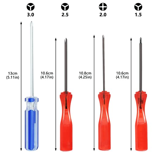Video Game Repair Kit, Triwing (Y) 1.5 2.5 3.0 and Phillips PH00 Screwdriver Set, Repair Tool Kit for Nintendo Products for Switch, Wii, DS, DS Lite, DS XL, DSi, 3DS, GBA SP NDS | The Storepaperoomates Retail Market - Fast Affordable Shopping