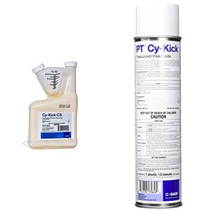 BASF – BCBI10113-792075 – Cy-Kick CS – Insecticide – 16oz & PT Cy-Kick Pressurized – 17.5oz can – by