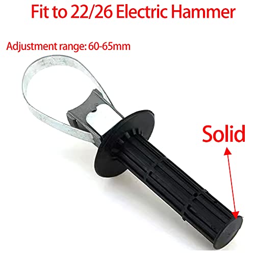 2Pcs 26 Electric Hammer Solid Handle Electric Hammer Front Handle Impact Drill Accessories Electric Hammer Accessories For 22/26 Electric Hammer (26 Solid) | The Storepaperoomates Retail Market - Fast Affordable Shopping