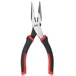 Mr. Pen- Needle Nose Pliers, 6 Inch, Long Nose Pliers, Needle Nose Pliers Tool, Pliers Needle Nose, Long Nose Pliers with Cutter, Wire Wrapping, Crafts, Jewelry Making Supplies