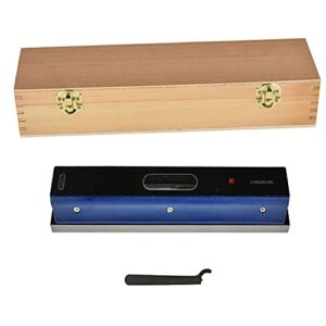 TINVHY 6 Inch Master Precision Level in Fitted Box for Machinist Tool, Cast iron body with Wooden Case