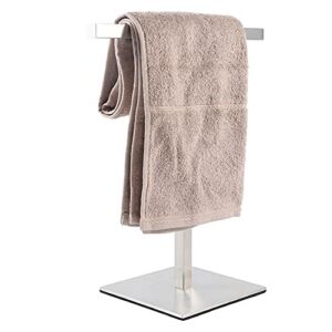 Bathroom Hand Towel Holder Stand，T-Shape Hand Towel Holder Stand SUS304 Stainless Steel for Bathroom，Kitchen or Vanity Countertop
