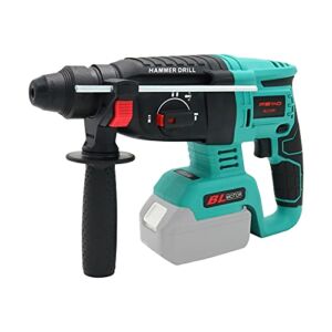 FSYAO 18V SDS Plus brushless cordless rotary hammer drill, compatible with Makita 18V battery, 3 functions, suitable for concrete drilling and disassembly. (Main unit only/battery not included)