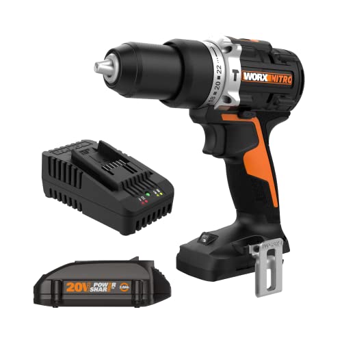 Worx WX352L.9 20V Power Share 1/2″ Cordless Hammer Drill (Tool Only) | The Storepaperoomates Retail Market - Fast Affordable Shopping