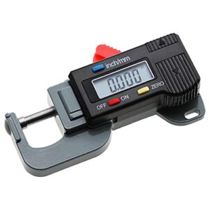 AMTAST Thickness Gauge Portable Thickness Meter Digital Vernier Caliper Measurement Tool TA205