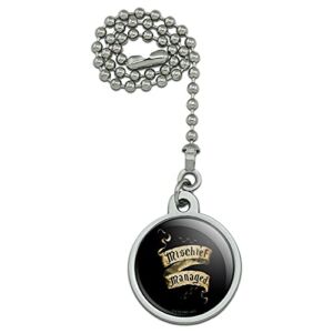 GRAPHICS & MORE Harry Potter Mischief Managed Ceiling Fan and Light Pull Chain