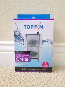 Top Fin CN-S Corner Filter Cartridges 3 Pack