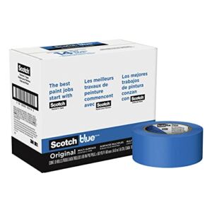 ScotchBlue Original Multi-Surface Painter’s Tape, 1.88 inches x 60 yards (480 yards total), 2090, 8 Rolls