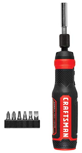 CRAFTSMAN Cordless Screwdriver, 4V, 8-Piece Set (CMHT66718B6) | The Storepaperoomates Retail Market - Fast Affordable Shopping