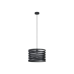 EGLO Cremella 1-Light Pendant Dimmable LED Hanging Lighting Fixture for Kitchen Island, Hallway, and Dining Room, Black