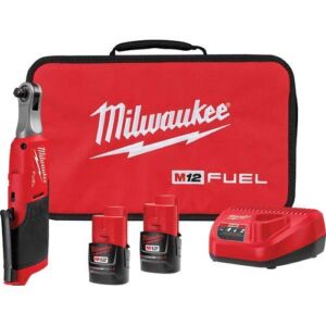 Milwaukee M12 FUEL 3/8″ High Speed Cordless Ratchet Kit