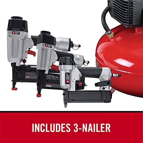 PORTER-CABLE PCFP3KIT 3-Nailer and Compressor Combo Kit | The Storepaperoomates Retail Market - Fast Affordable Shopping