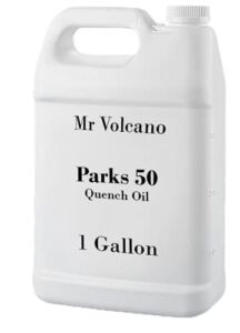 Mr Volcano Parks 50 Quench Oil for Heat Treating Steel and Knife Steel – 1 Gallon