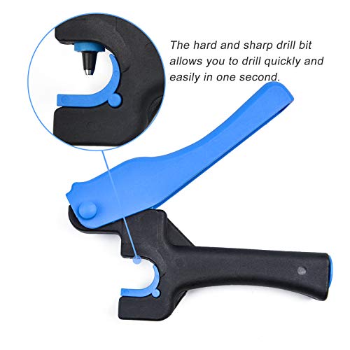 Kalolary 2Pcs Drip Irrigation Tubing Hole Punch, Drip Tube Hole Punch Tool Outdoor Drip Irrigation Pipe Hand Punch for 16/20mm PE Pipe Opening Hole Punch | The Storepaperoomates Retail Market - Fast Affordable Shopping