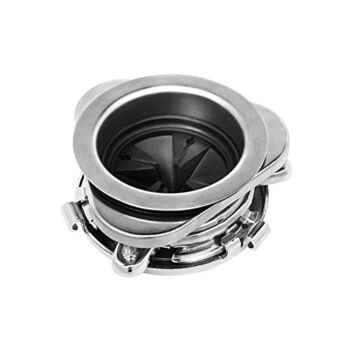 Garbage Disposal Flange, 3 Bolt Mount Stainless Steel Kitchen Sink Flange Kit with Splash Guard for 3 1/2 Inch Standard Sink Drain Hole, Sink Food Waste Disposer Installation kit | The Storepaperoomates Retail Market - Fast Affordable Shopping