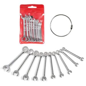 Mini Combination Wrench Set, Metric and SAE Small Wrench Repair Tools (SAE)