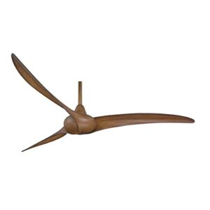 Minka-Aire F855-DK Wave 65″ Ceiling Fan with Remote Control in Distressed Koa Finish