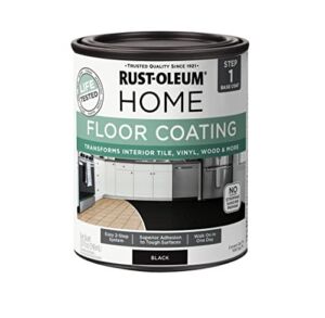 Rust-Oleum 365930 Floor Coating Base Coat Black Quart