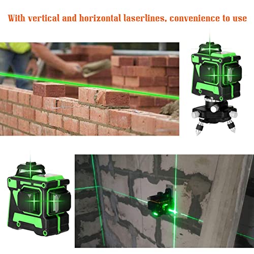 Laser Level 12 Lines 3D Level Self-Leveling 360 Horizontal And Vertical Cross Super Powerful Green Laser Level | The Storepaperoomates Retail Market - Fast Affordable Shopping