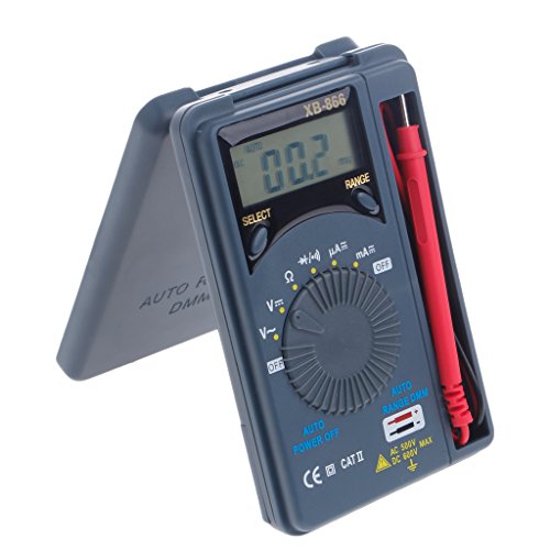 XB866 Mini Auto Range LCD Voltmeter Tester Tool AC/DC Pocket Digital Multimeter | The Storepaperoomates Retail Market - Fast Affordable Shopping