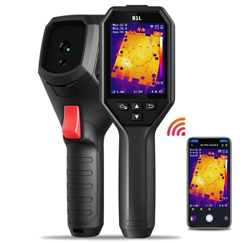 HIKMICRO B1L 160 x 120 IR Resolution Thermal Imaging Camera with WiFi, 25Hz Refresh Rate, 3.2″ LCD Screen, Handheld 19200 Pixels Infrared Thermal Imager with High Temperature Alarm | The Storepaperoomates Retail Market - Fast Affordable Shopping