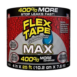 Flex Tape MAX Black – 4 in x 25 ft