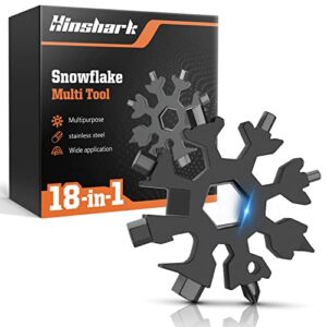 Gifts for Men, Stocking Stuffers for Men Gifts, 18-in-1 Snowflake Multitool, Christmas Gifts for Men, Cool Camping Gadgets Tools for Men, Husband, Grandpa, Unique Dad Gifts from Daughter