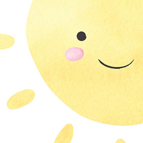 Watercolor Happy Sun | The Storepaperoomates Retail Market - Fast Affordable Shopping