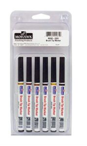 Mohawk Brush Tip Marker Assortment 6 piece Wood Touch Up Graining Marker Kit M265-2201