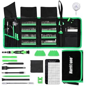 HURRICANE Precision Computer Repair Tool Kit, 142 in 1 Electronics Laptop Screwdriver Kit with 120 Magnetic Bits, Compatible for iPhone, Tablet, PS4, Xbox, Game Console, MacBook