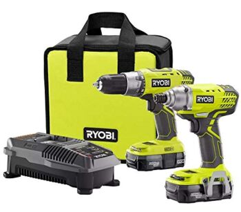 Ryobis Tools RYOBI 18V ONE+ Lithium-Ion Cordless DrillDriver and Impact Driver Combo Kit (2-Tool) with (2) Batteries | The Storepaperoomates Retail Market - Fast Affordable Shopping
