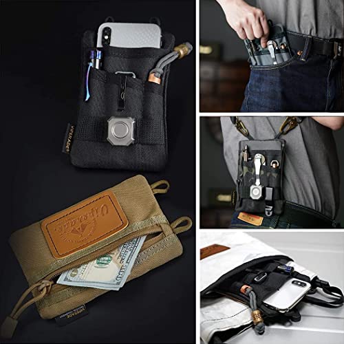 VIPERADE VE1 Pocket Organizer, Tool Pocket Organizer for Men, Pocket Organizer Storage EDC Gears, Best Gift to Keep Organized, Hold Your Flashlight/Pocket Knife, Tactical Pen, Notebook (Black) | The Storepaperoomates Retail Market - Fast Affordable Shopping