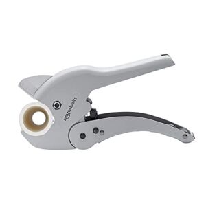 Amazon Basics Ratcheting Plastic Pipe Cutter – 1/8-inch to 1-5/8-inch