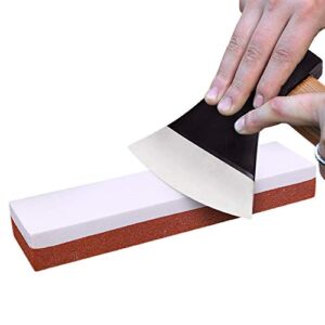 Synra Whetstone Sharpening Stone, Scissors, Hatchet, Knife & Axe Sharpener For Home, Field, Shop, Sharpening Tool, Dog & Cat Nail Clippers, Non-Slip Base, Supports Fine & Coarse Grinding